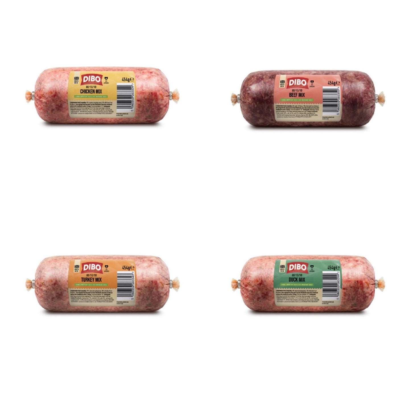Dibo Raw Chubb Rolls (454g)