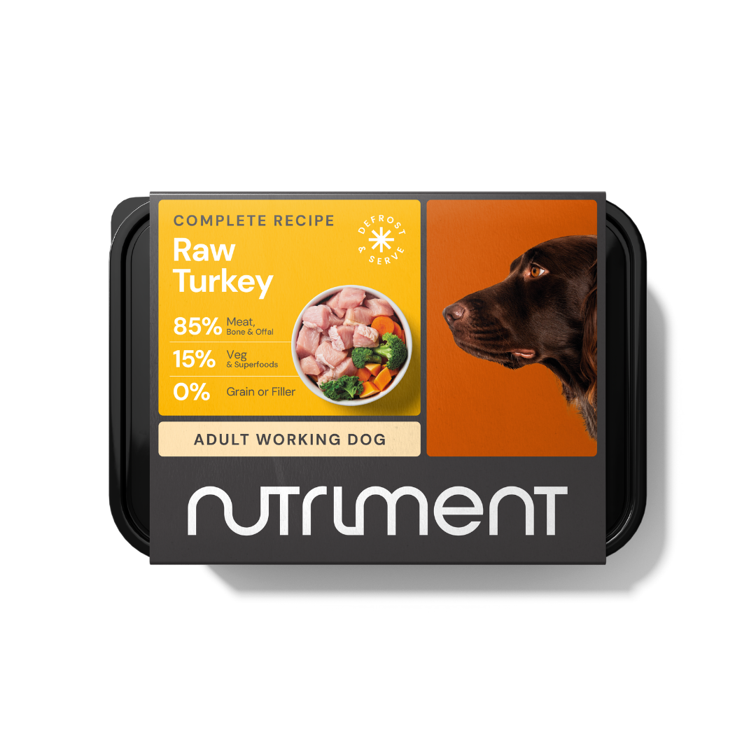Nutriment Raw Turkey 500g Tubs