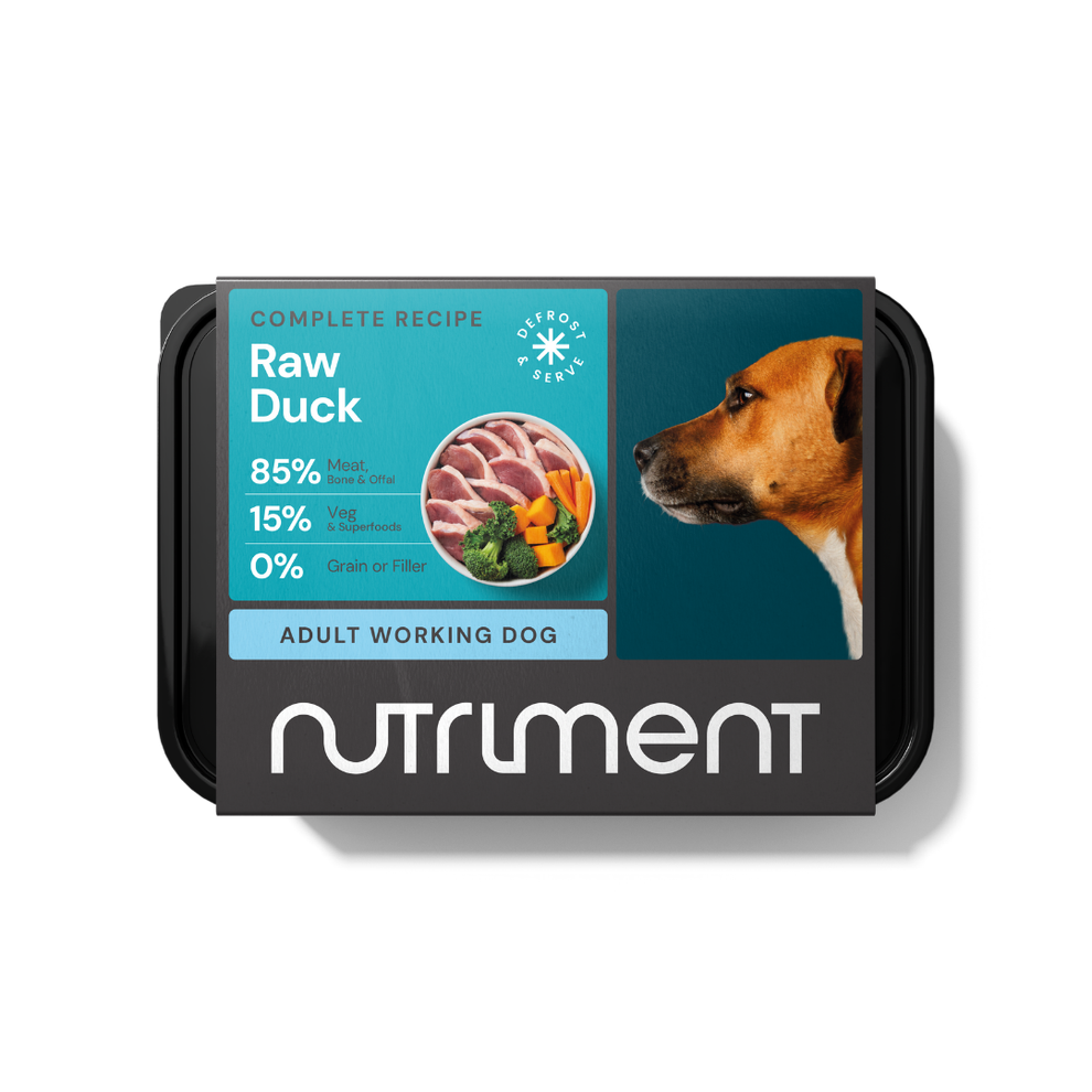 Nutriment Raw Duck 500g Tubs