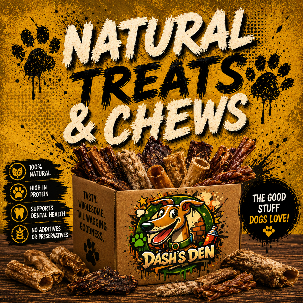 Natural Treats & Chews