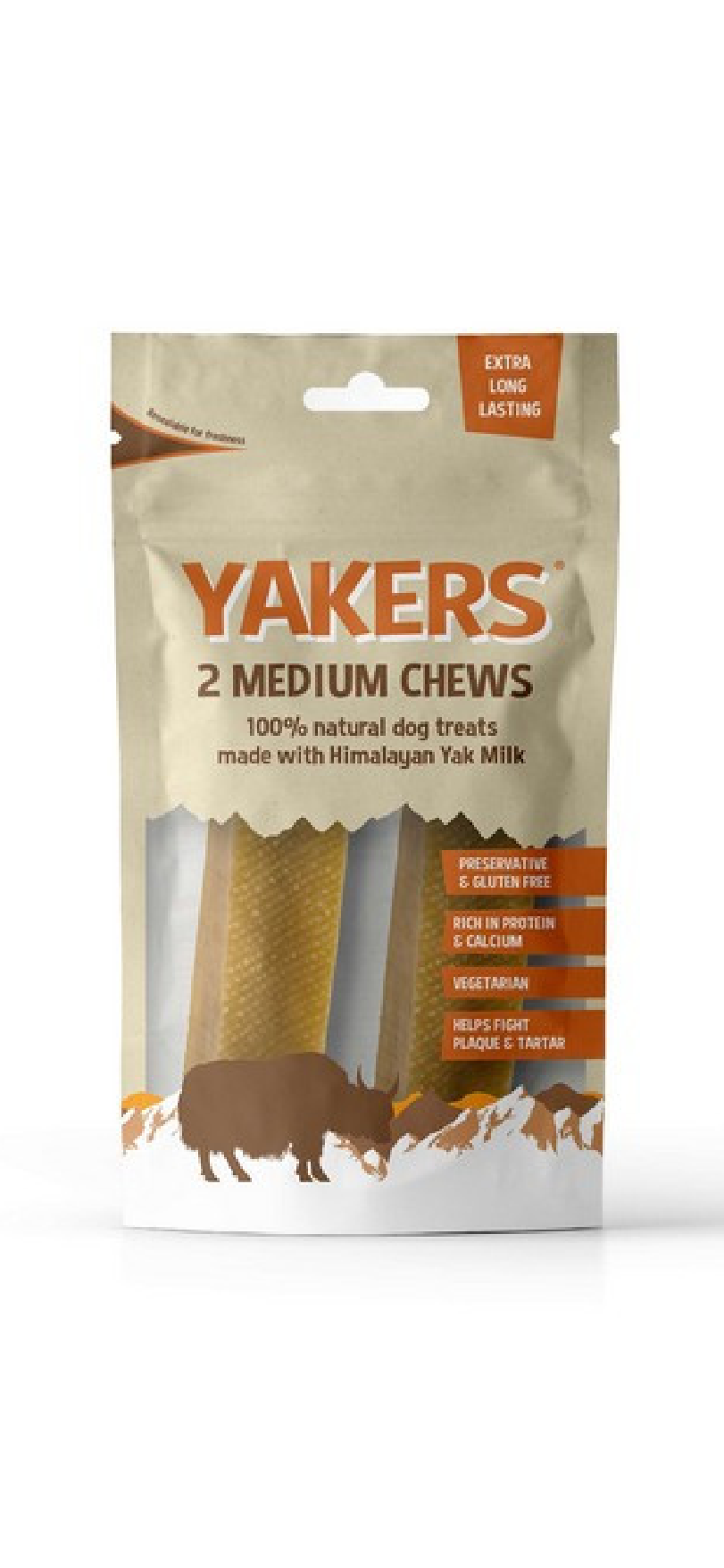 Yakers (2 Medium Chews)
