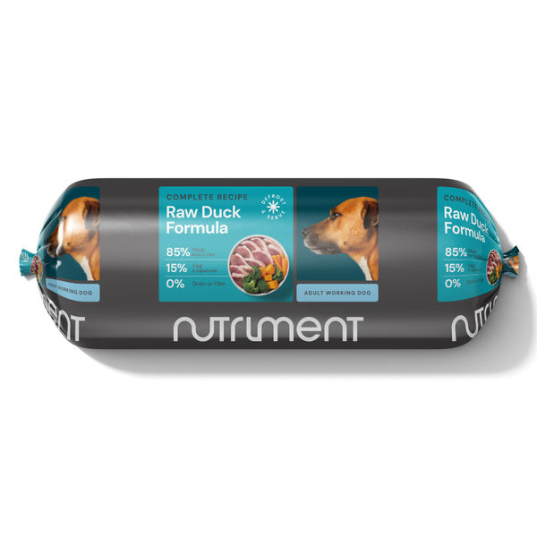 Nutriment Raw Duck 1.4kg Chubb Roll